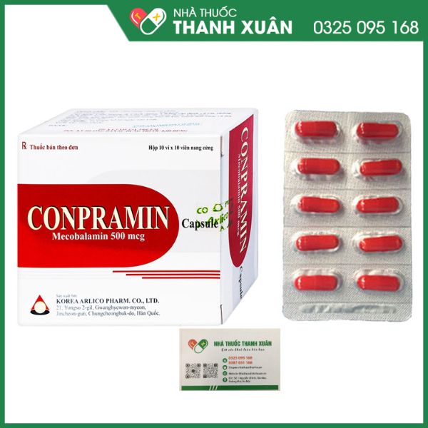 Conpramin capsule điều trị các bệnh lý thần kinh ngoại biên